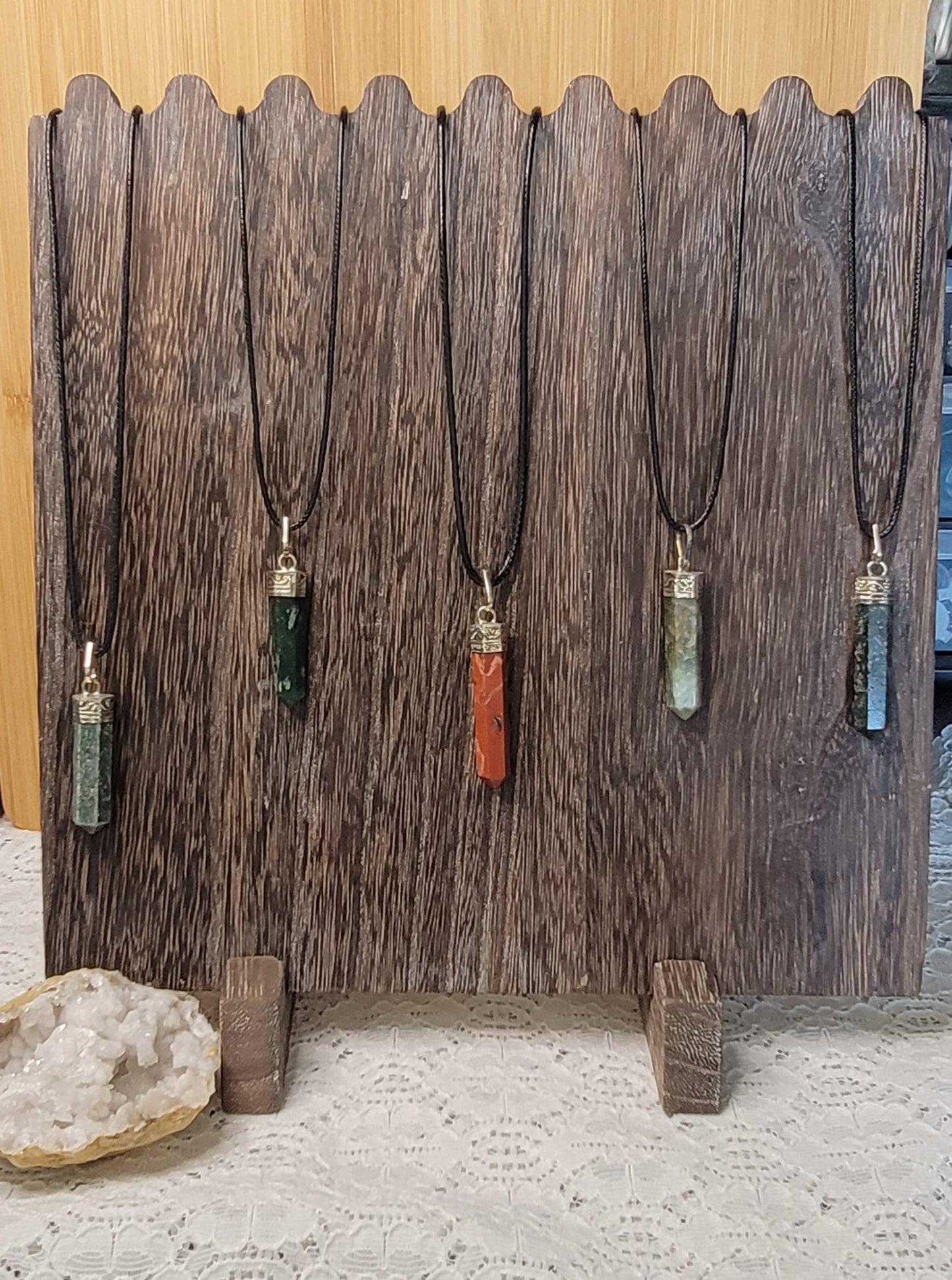 Crystal Point Necklaces