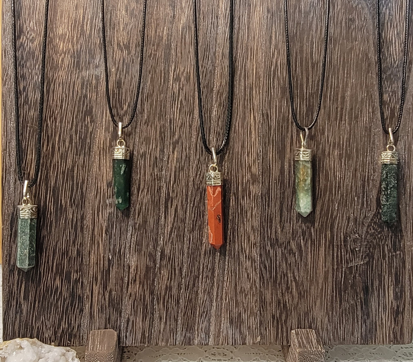 Crystal Point Necklaces